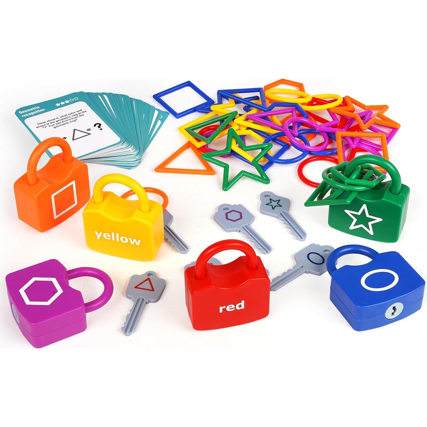 Juguete Educativo Montessori AXEARTE - Bloqueo de Formas