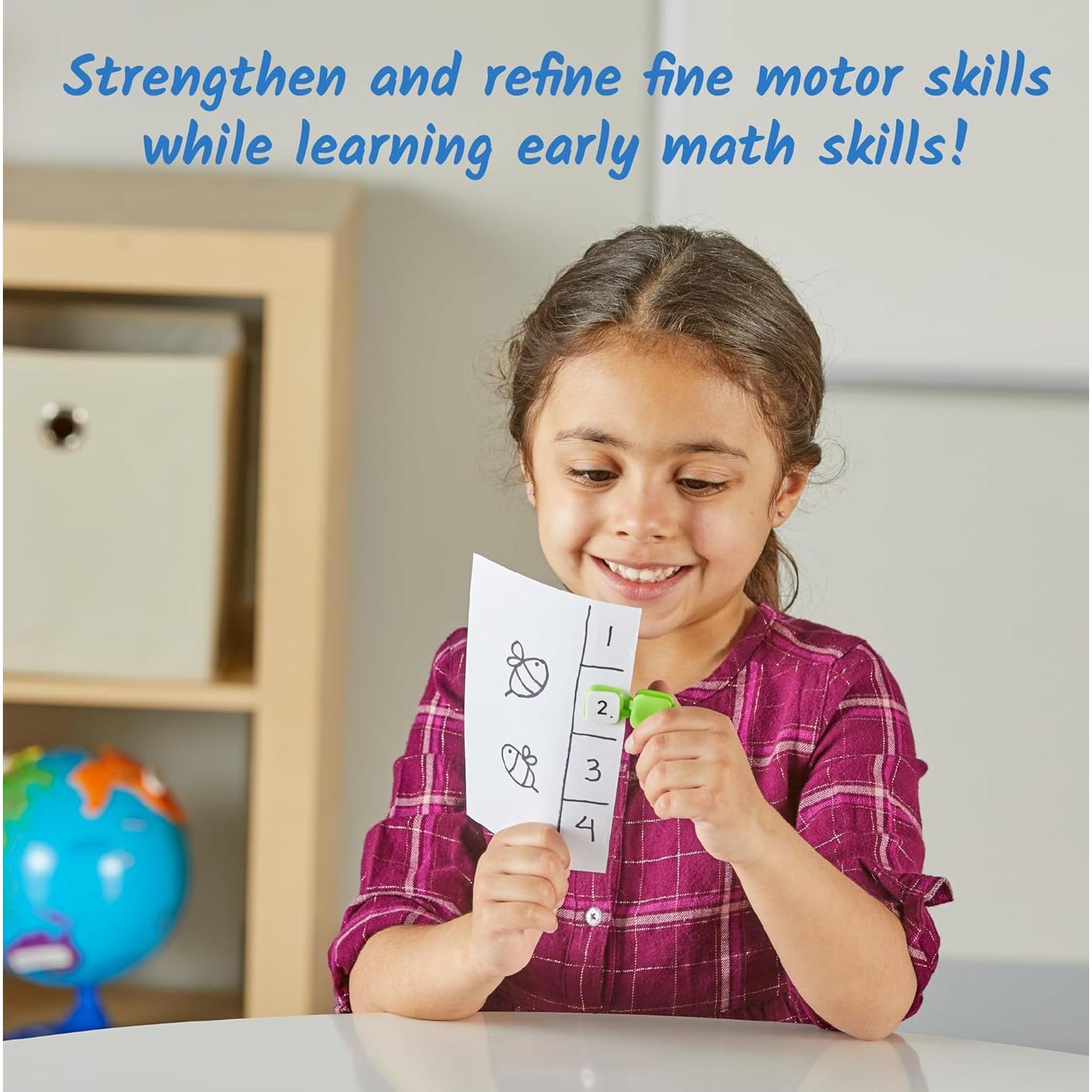 Clips de Motricidad Fina hand2mind - Aprendiendo Números y Matemáticas