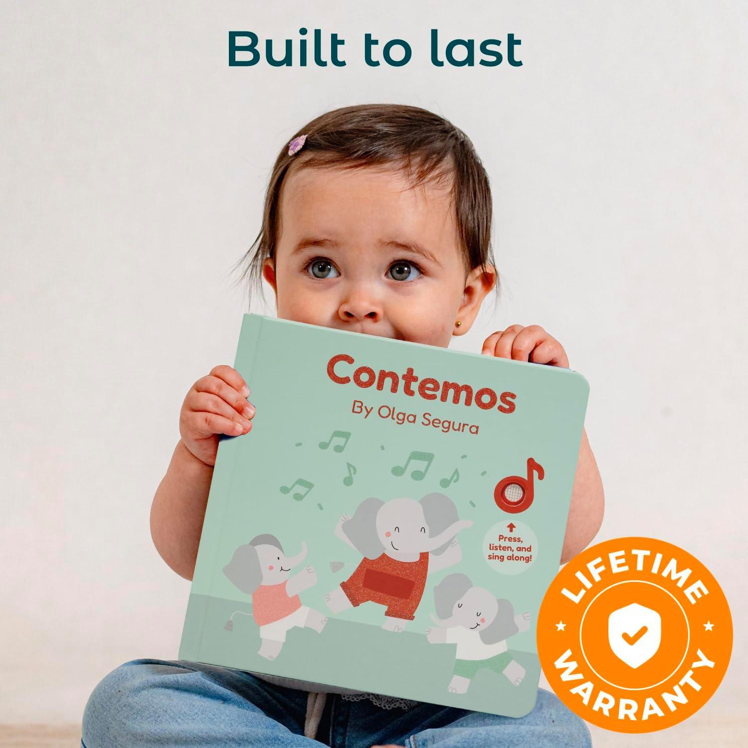 Libro Musical Infantil Contemos - Libros de Cali, Rimas 1-3 Años