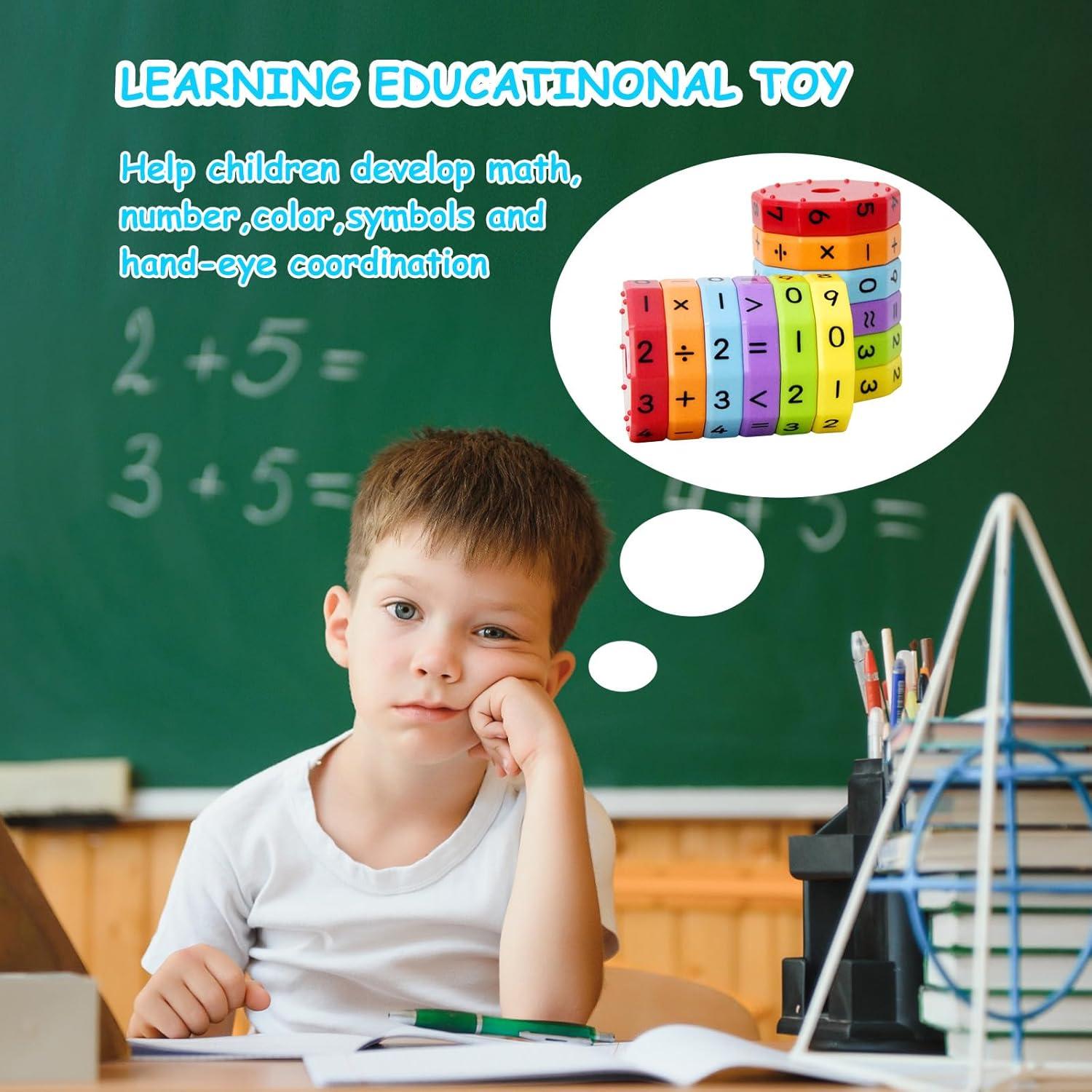 Juego de Matemáticas Montessori Zaoqijiaoyuertong 74.8g Multicolor