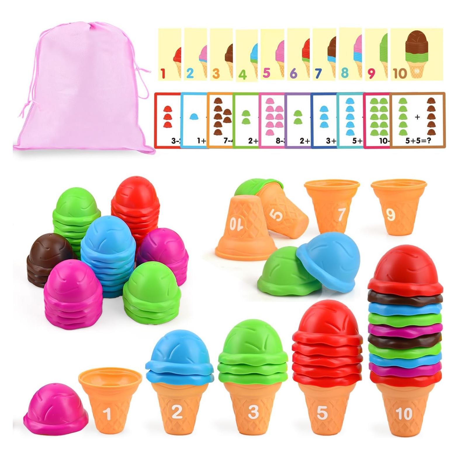 Juguete de Apilamiento y Clasificación de Colores Sotodik