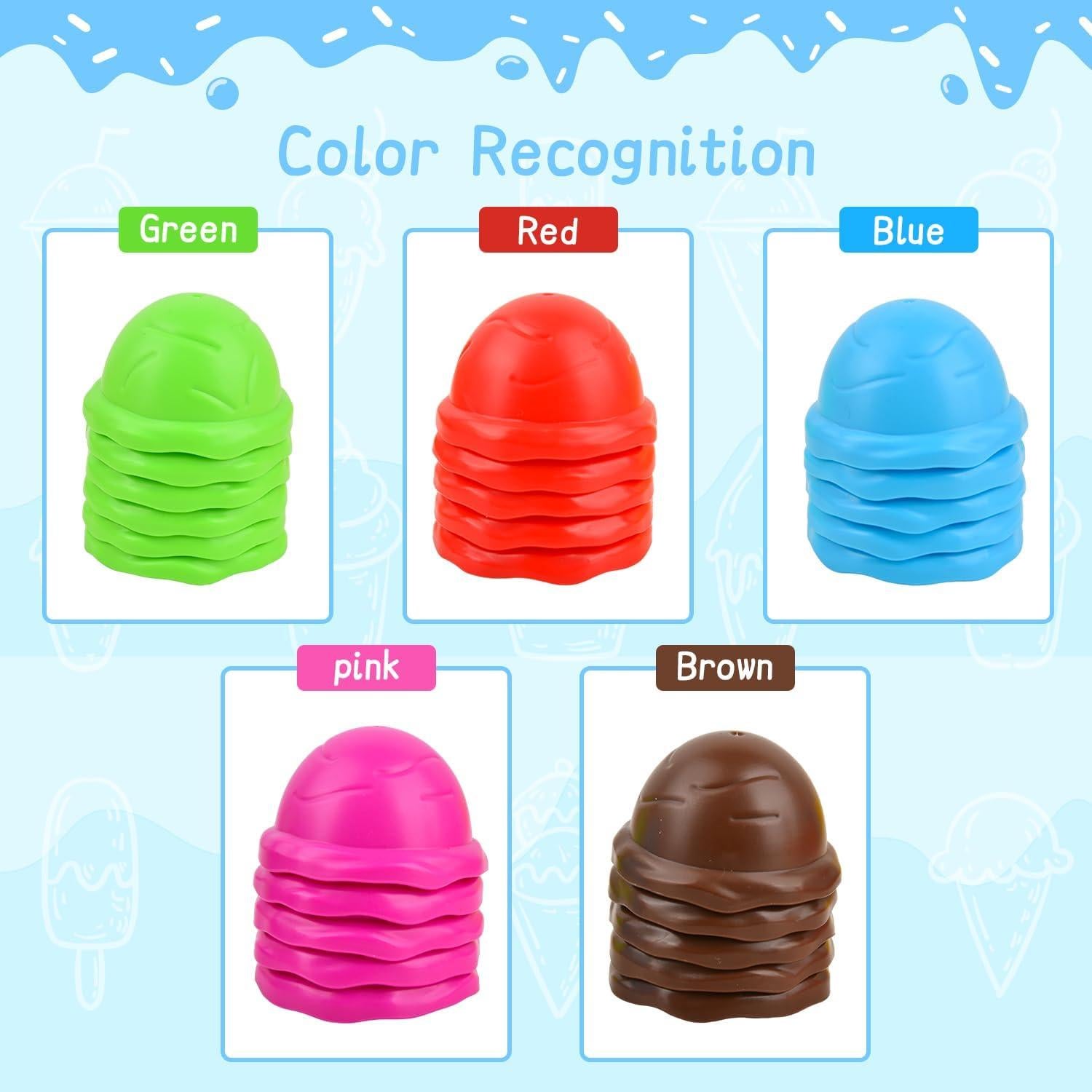 Juguete de Apilamiento y Clasificación de Colores Sotodik