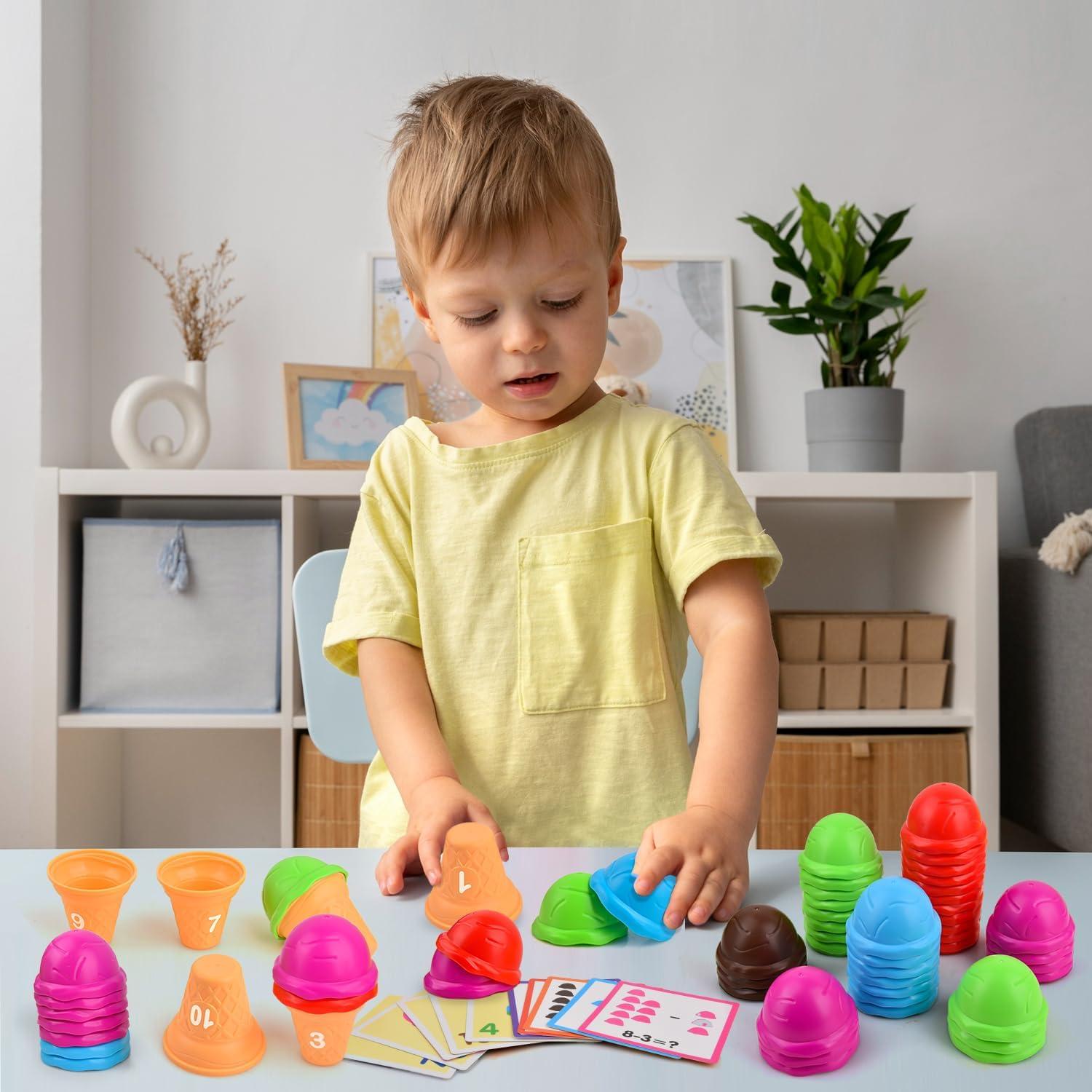 Juguete de Apilamiento y Clasificación de Colores Sotodik