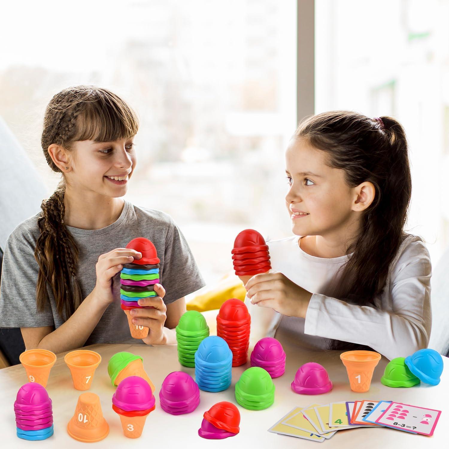 Juguete de Apilamiento y Clasificación de Colores Sotodik