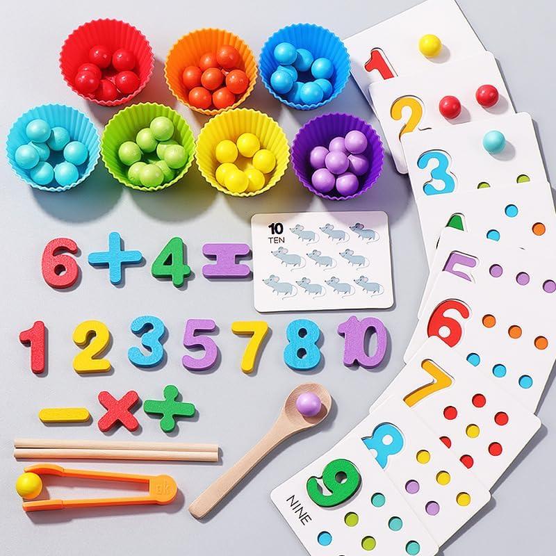 Juego de Matemáticas Aritméticas Montessori TPwsd - 1 Set