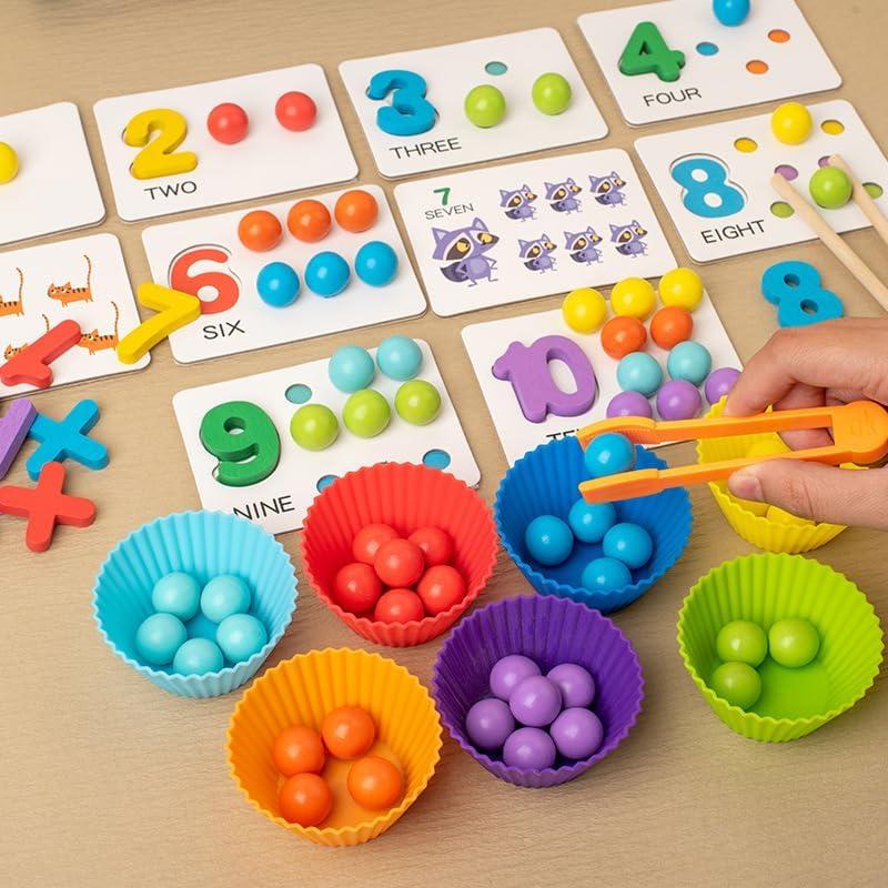 Juego de Matemáticas Aritméticas Montessori TPwsd - 1 Set