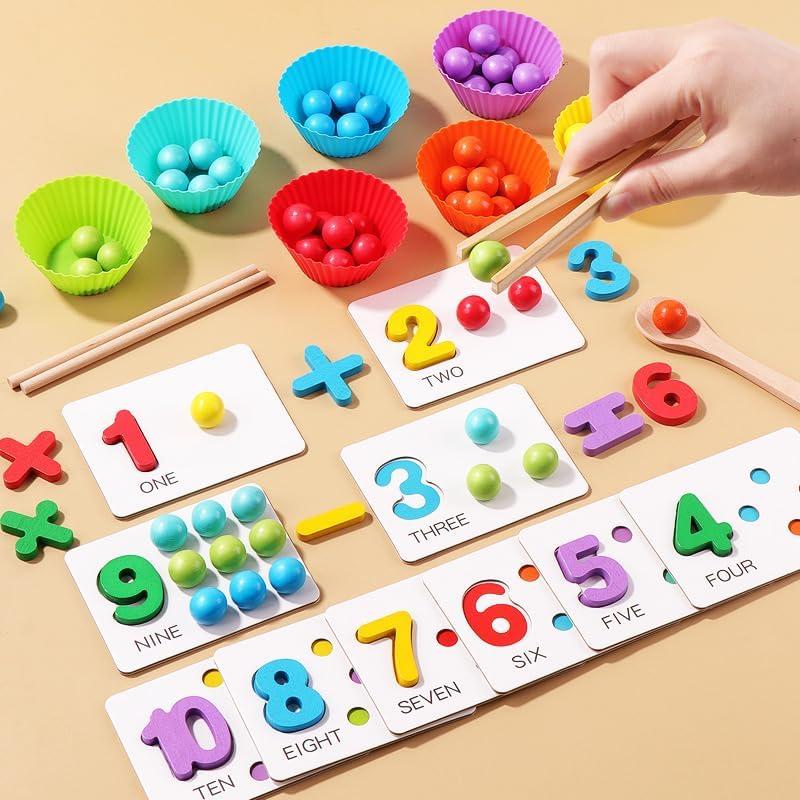 Juego de Matemáticas Aritméticas Montessori TPwsd - 1 Set