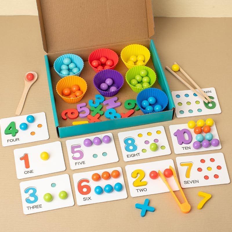 Juego de Matemáticas Aritméticas Montessori TPwsd - 1 Set