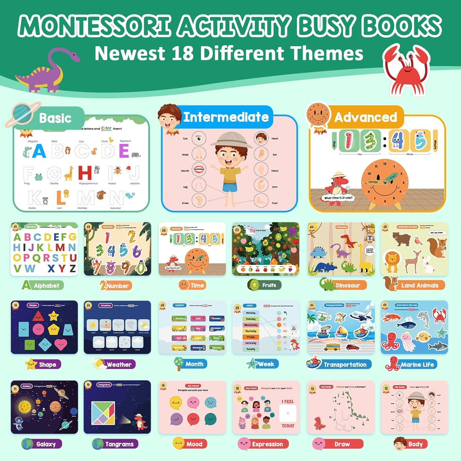 Libro de Actividades Preescolares VUIYA 3-5 Años - Trazado y Escritura