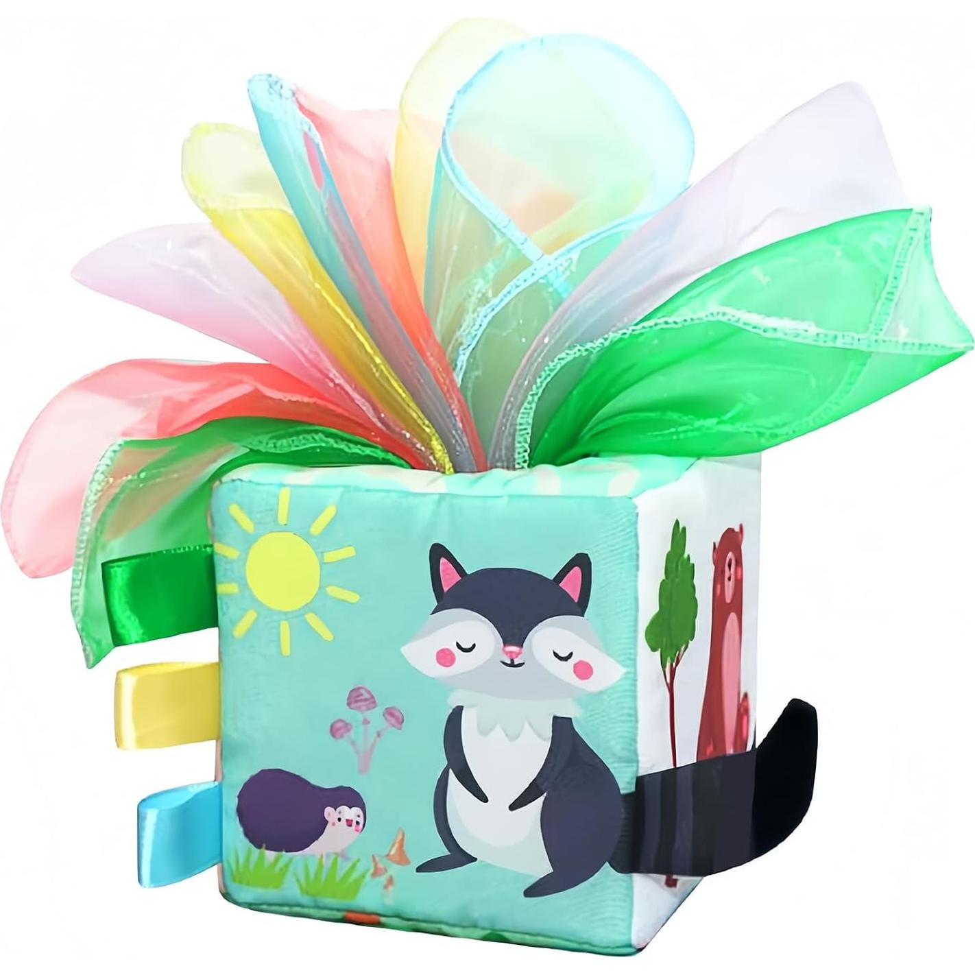 Juguete de Caja de Pañuelos para Bebés CORSTAE 6-12 Meses