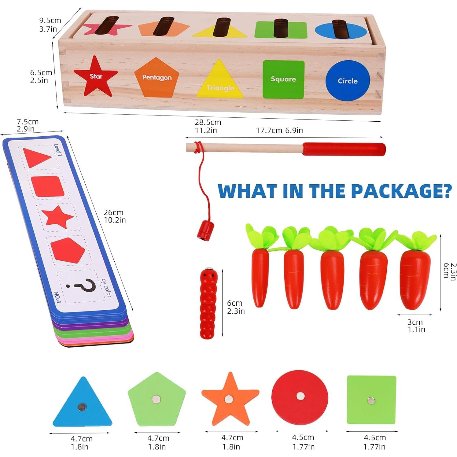 Juguete Educativo de Clasificación AISHUN - Formas y Colores