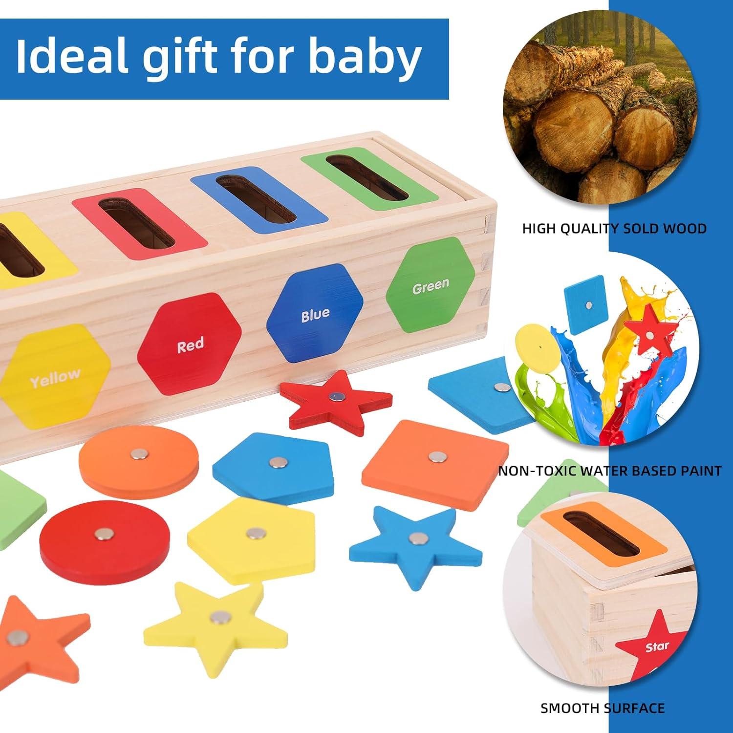 Juguete Educativo de Clasificación AISHUN - Formas y Colores