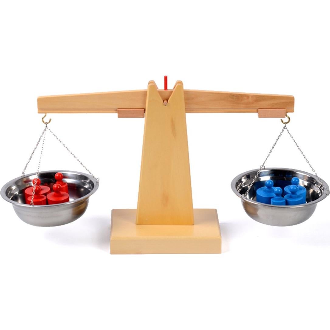 Escala de Balancín de Madera Montessori Thoth 36.5x15.9cm