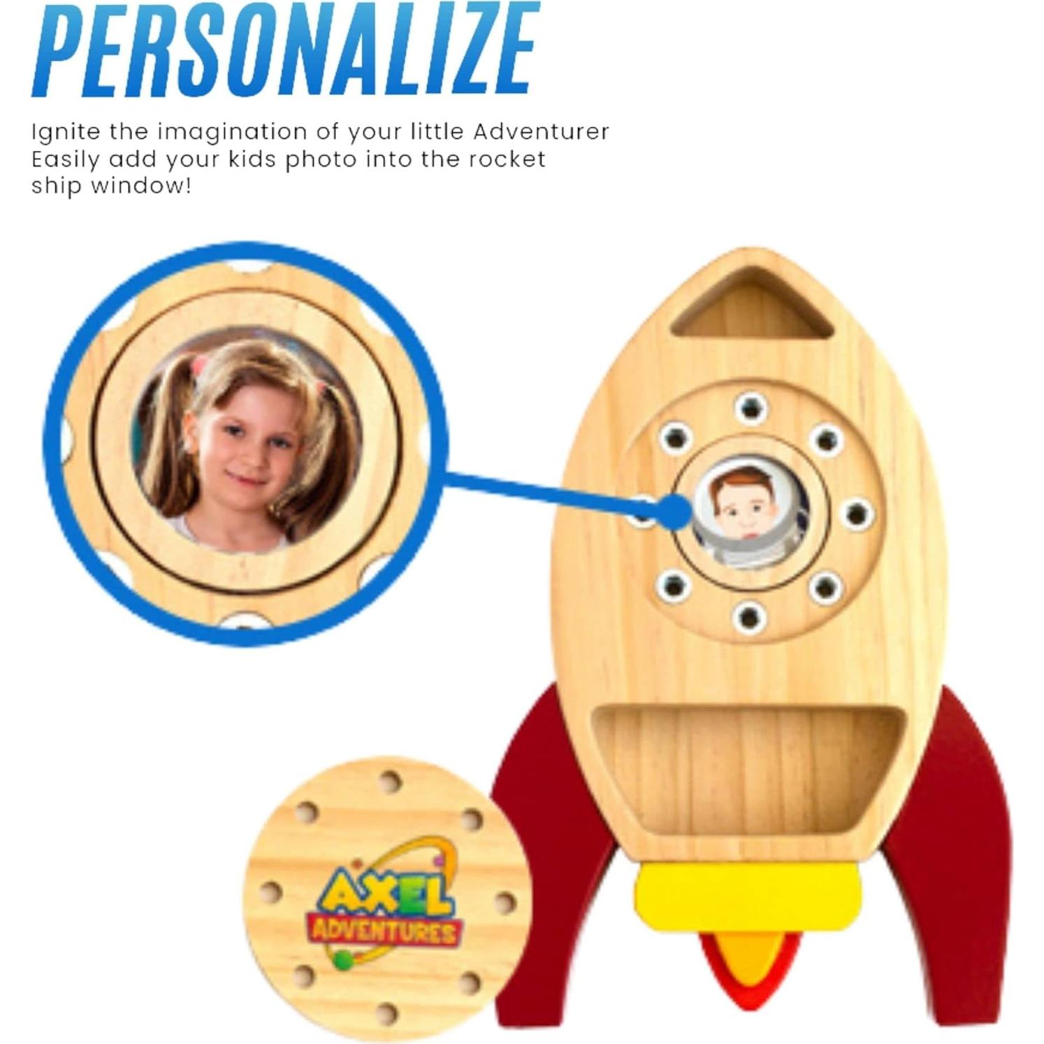 Juego de Destornillador Montessori Axel Adventures - 15 Piezas