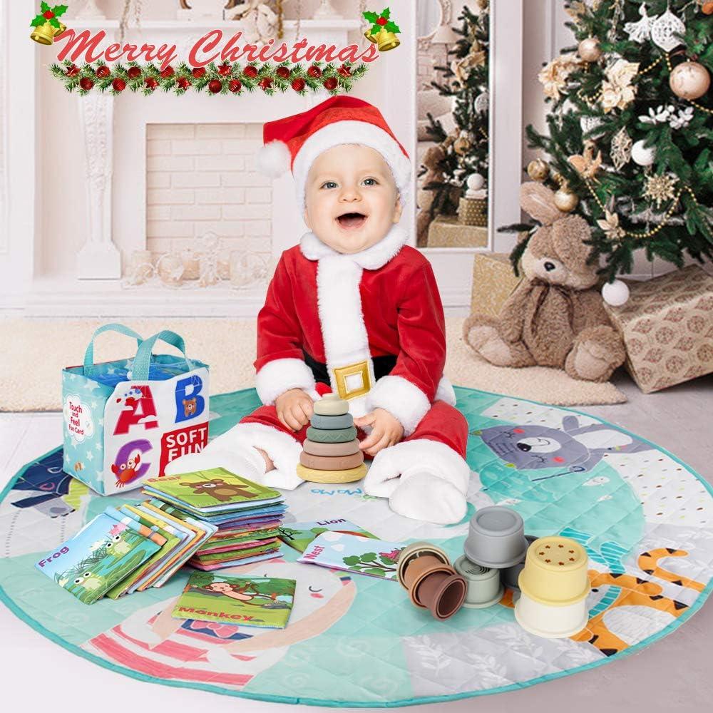 Juguete de Tazas Apilables Mini Tudou 8 Piezas para Bebés