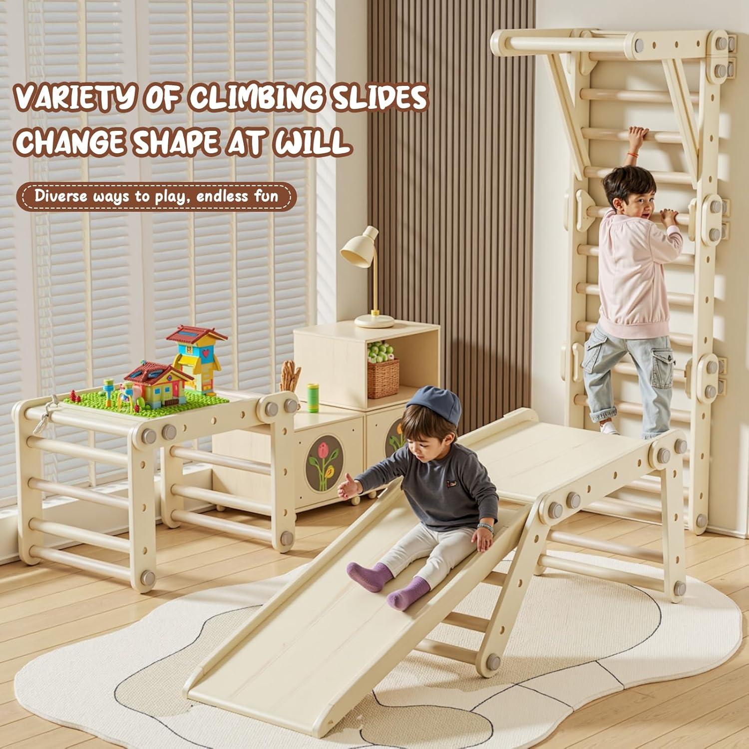 Conjunto de Escalada Montessori FAHKNS Plegable 60x190cm