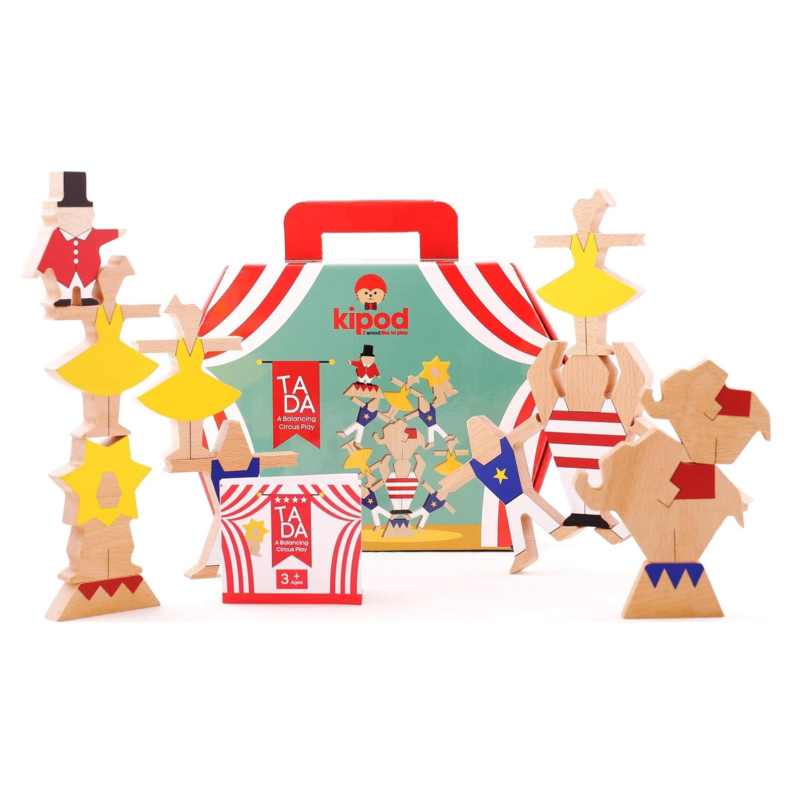 Juego de Equilibrio de Circo de Madera Kipod - 3 Años+