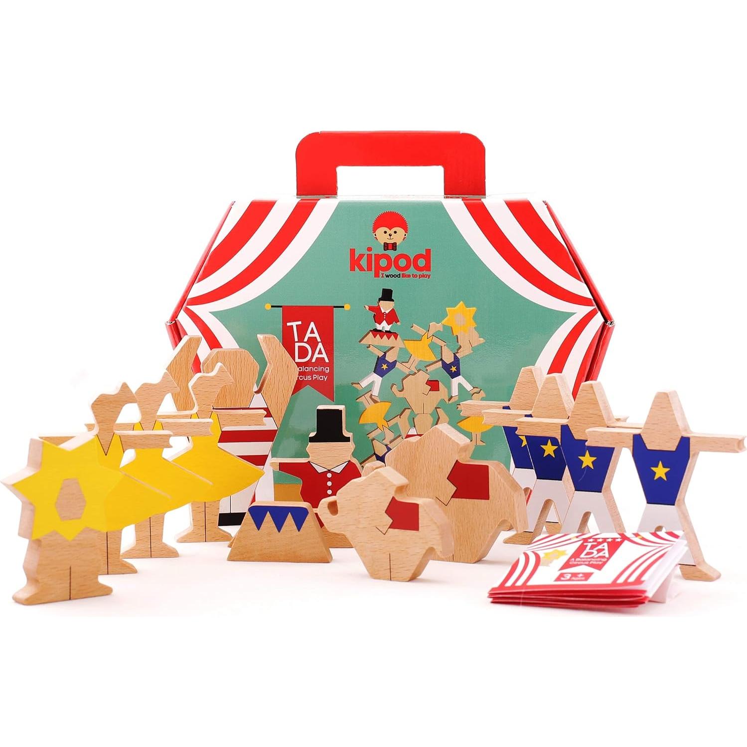 Juego de Equilibrio de Circo de Madera Kipod - 3 Años+