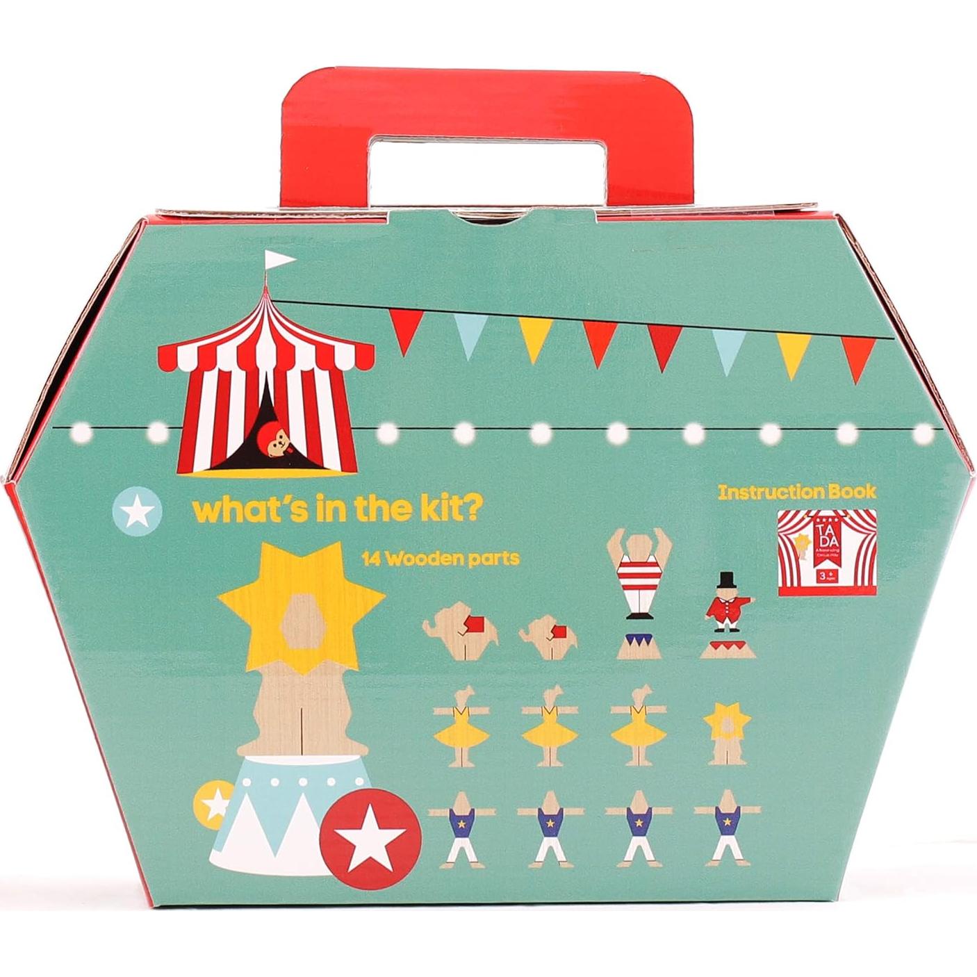 Juego de Equilibrio de Circo de Madera Kipod - 3 Años+