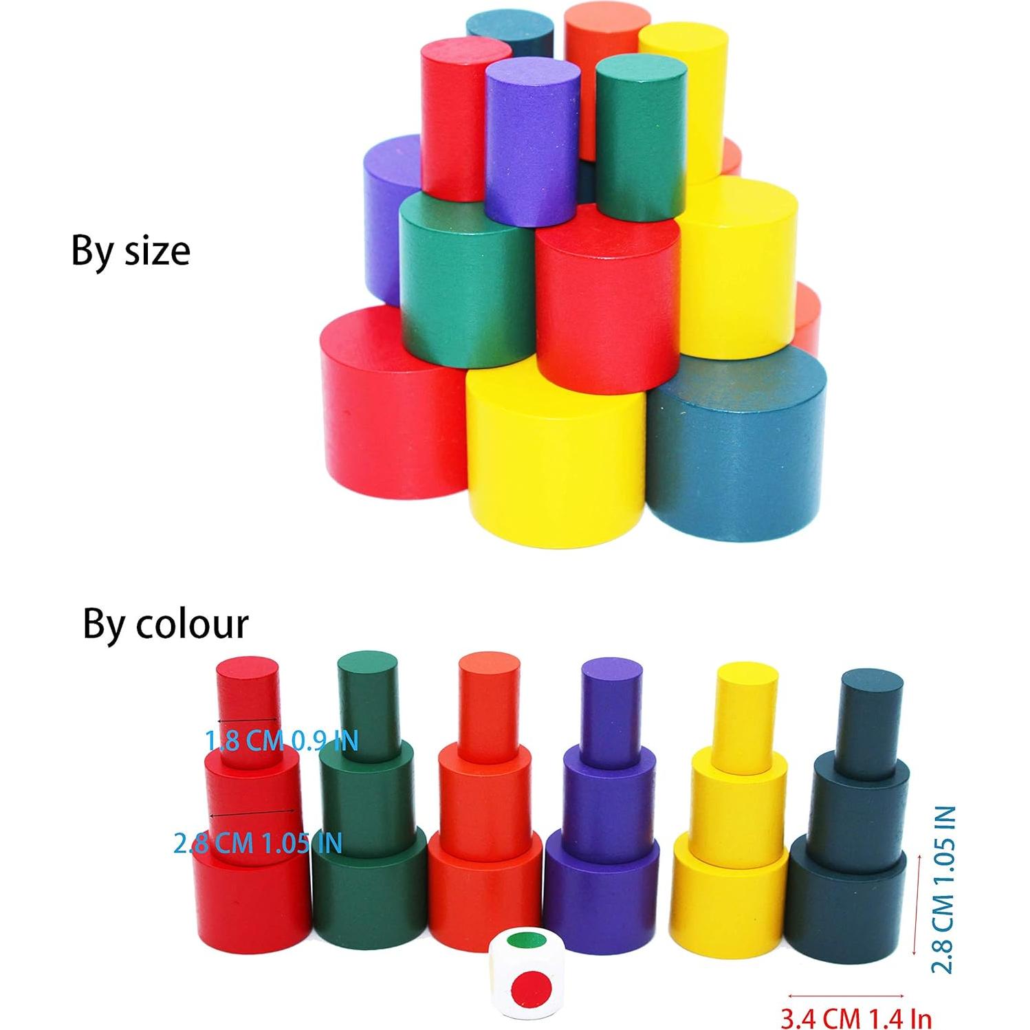 Juego de Bloques de Apilamiento TOWO - Juguete Educativo 3+