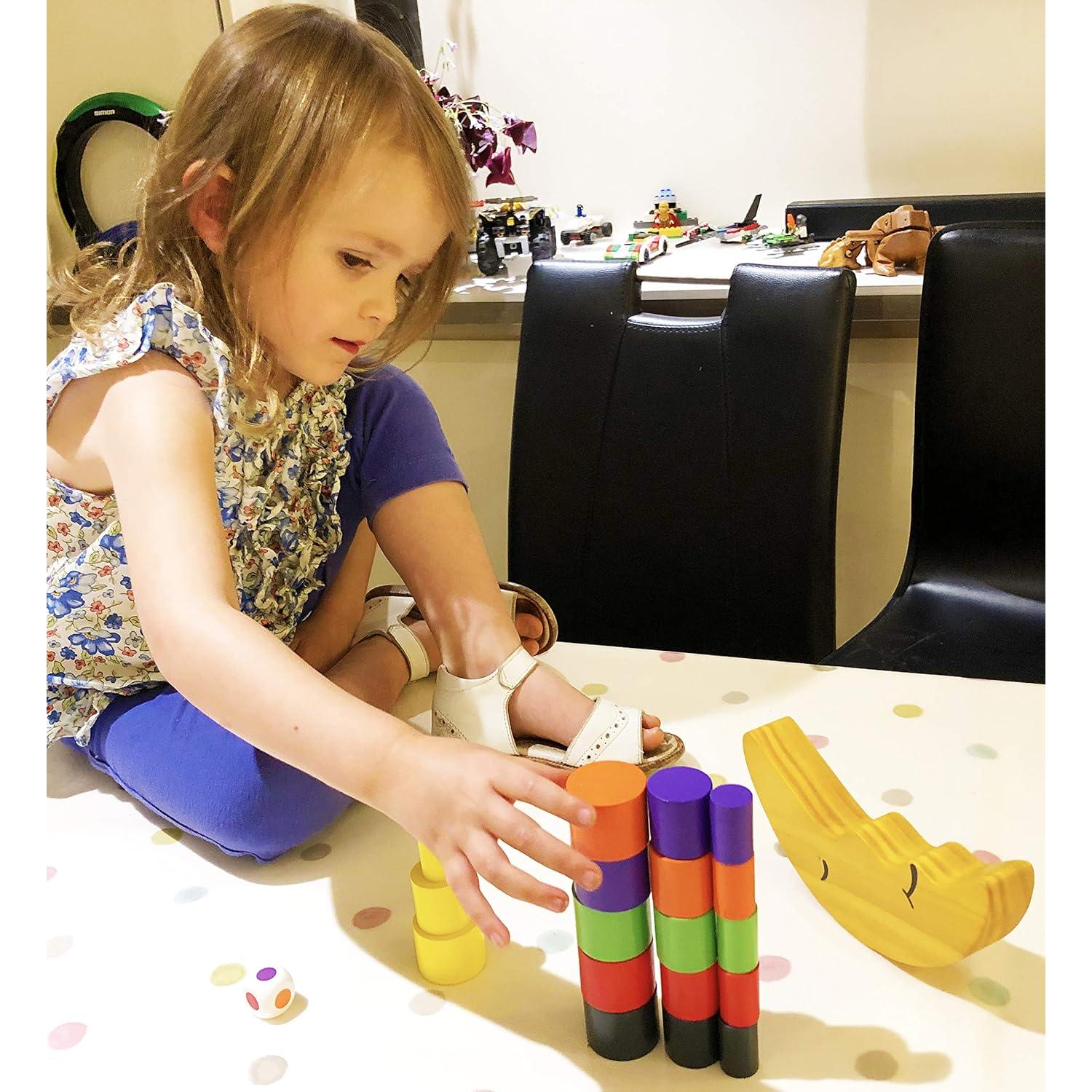 Juego de Bloques de Apilamiento TOWO - Juguete Educativo 3+