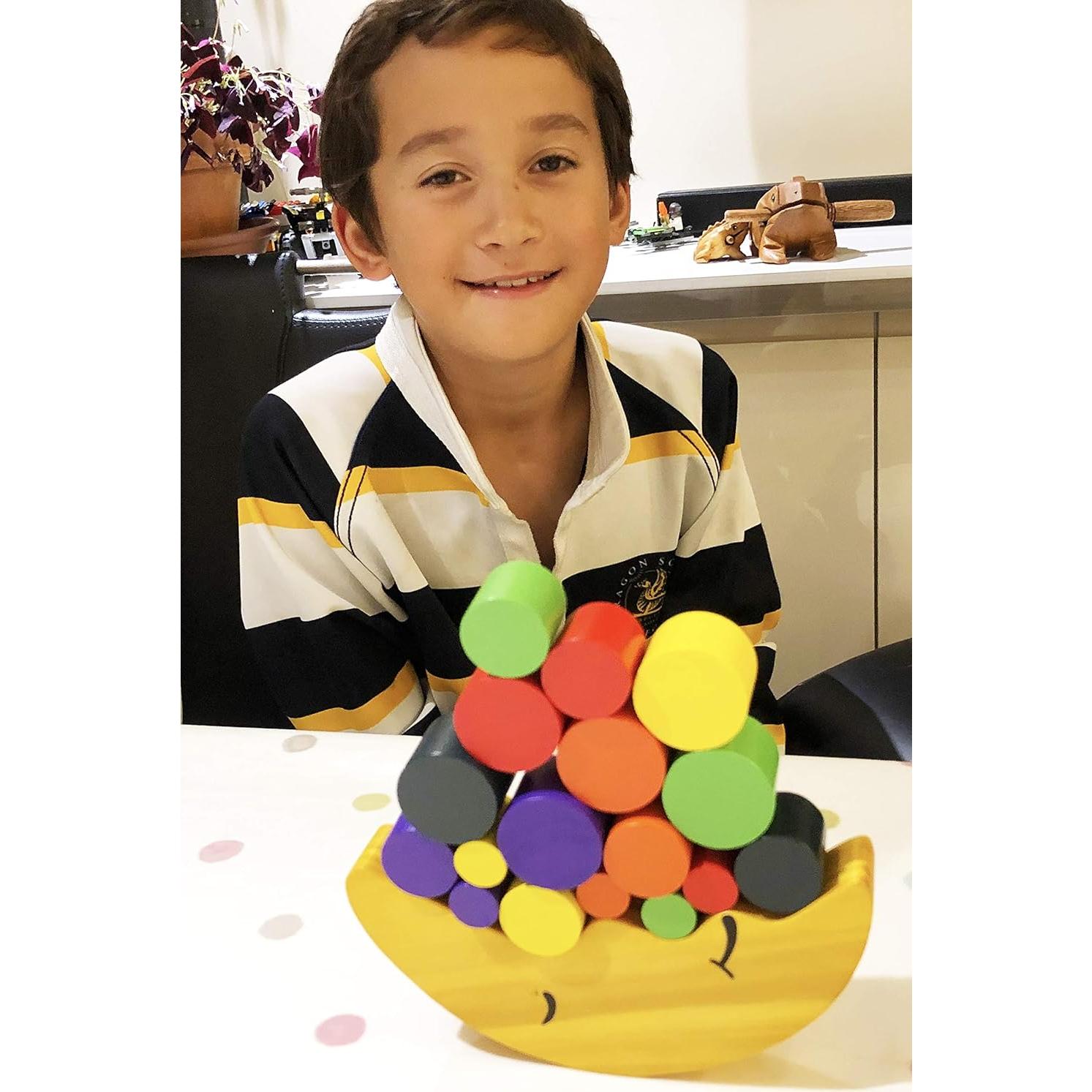 Juego de Bloques de Apilamiento TOWO - Juguete Educativo 3+