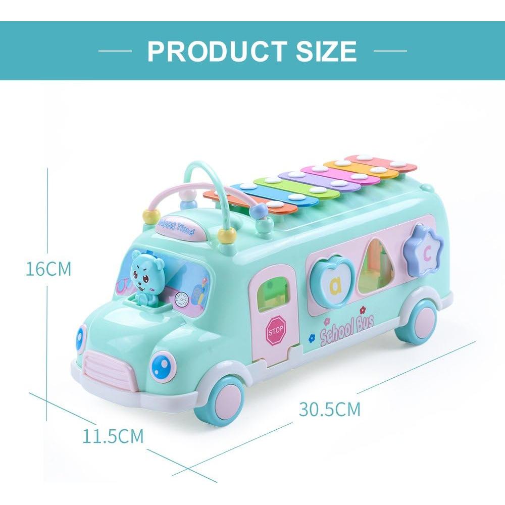 Juguete Xilófono Autobús Escolar EFO-S 5-en-1 para Bebés