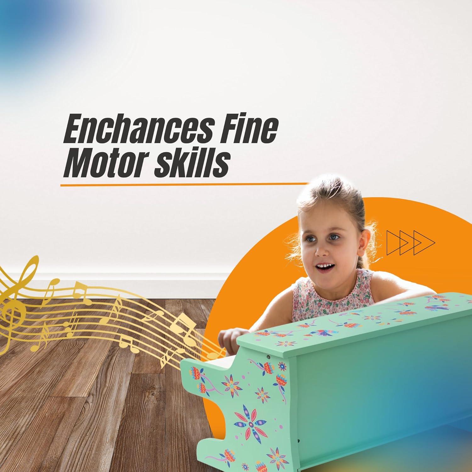 Piano Digital de Madera Marmelada 25 Teclas para Niños 3+