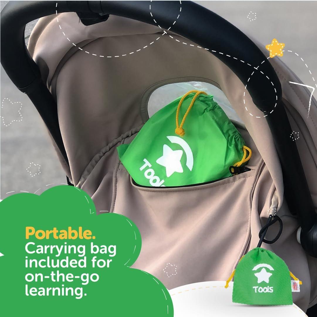 Tarjetas Didácticas Tool-be Animales de Granja 18 Piezas