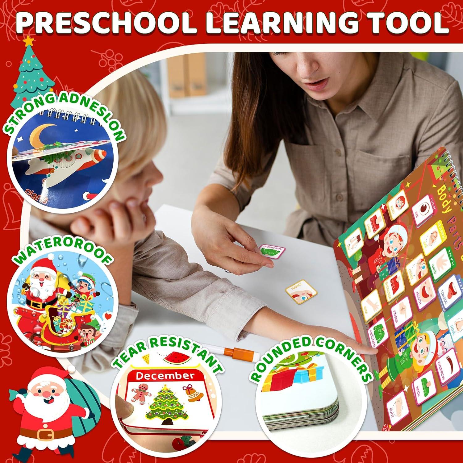 Libro Ocupado Montessori HomSeon 36 Páginas 0-6 Años