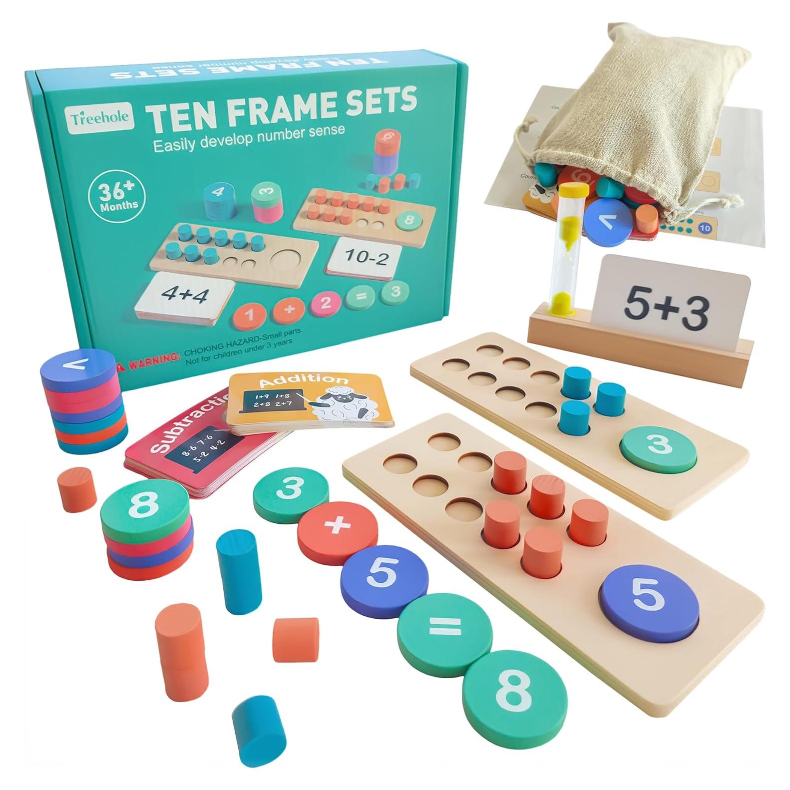 Juego de Manipulativos Matemáticos Montessori PickzM 143 Piezas