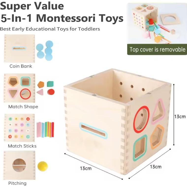 Juguete Multiusos Montessori Esquina de Leticia 0.68 kg