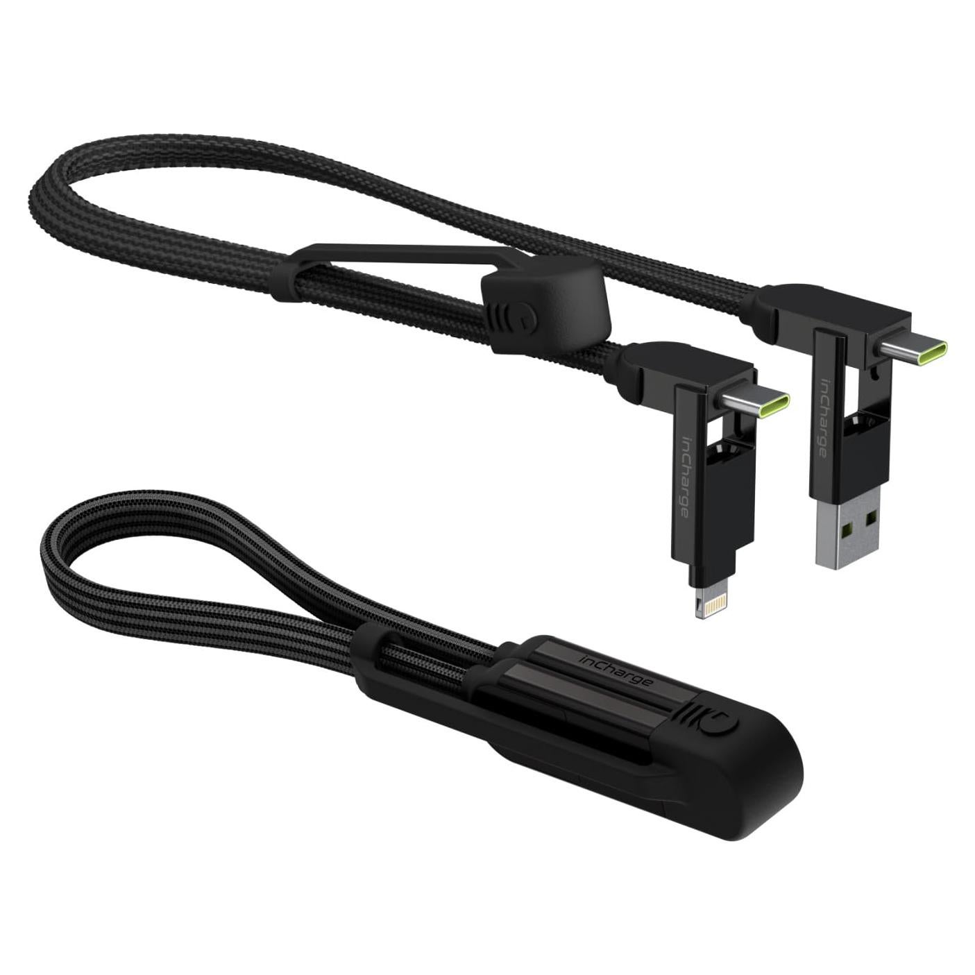 Cable de carga múltiple Rolling Square InCharge XL 6 en 1 0.3m