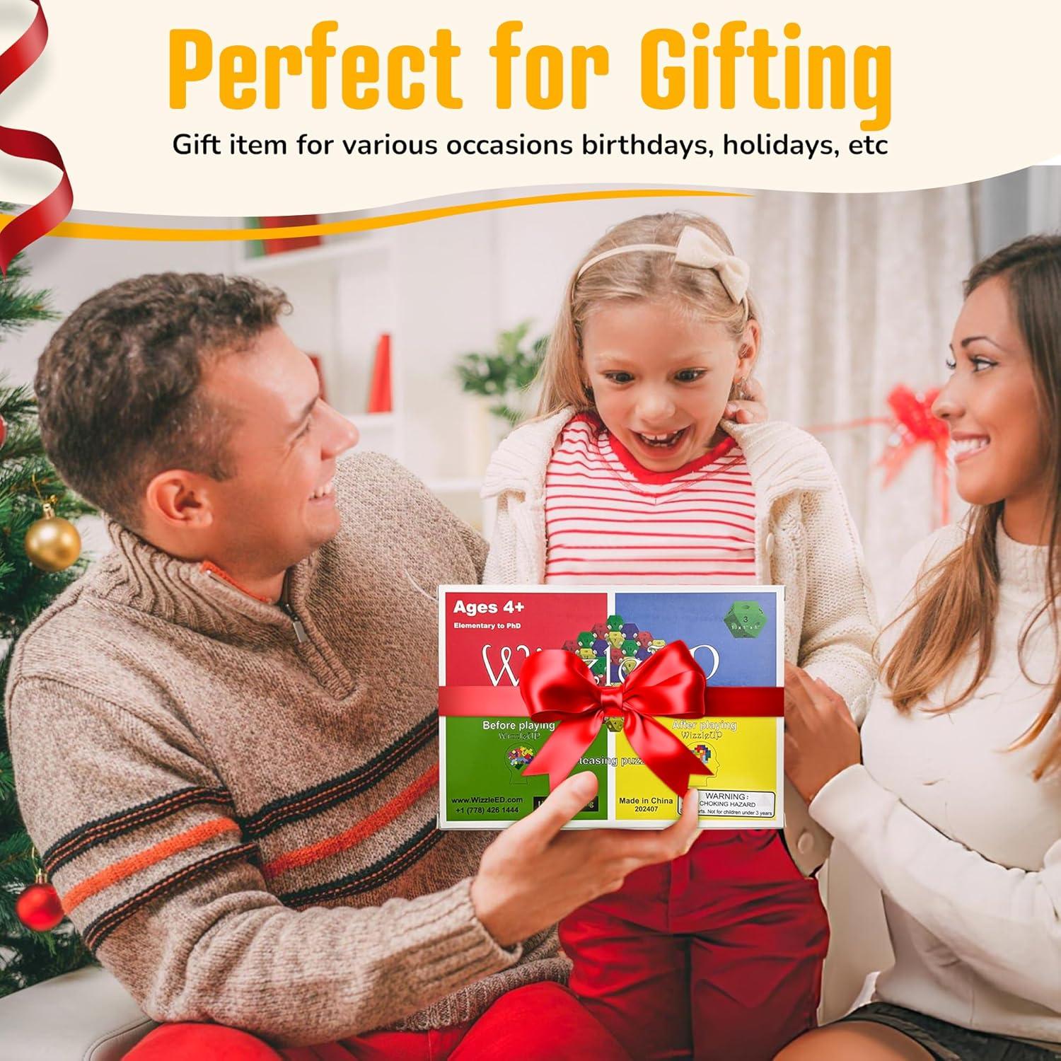 Rompecabezas 3D WizzleUP - Juguete Educativo para Niños 4+