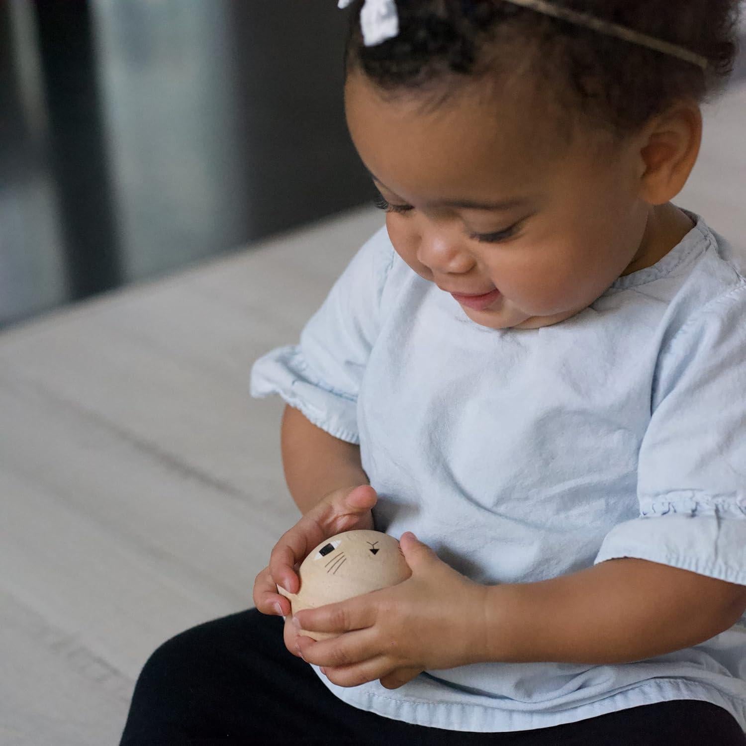 Apilador de Madera Gato Wee Gallery para Bebés 18 Meses