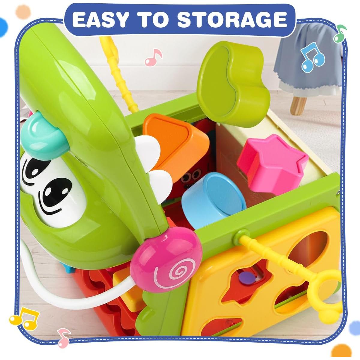 Cubo de Actividades 8 en 1 Qizebaby para Bebés 18+ Meses