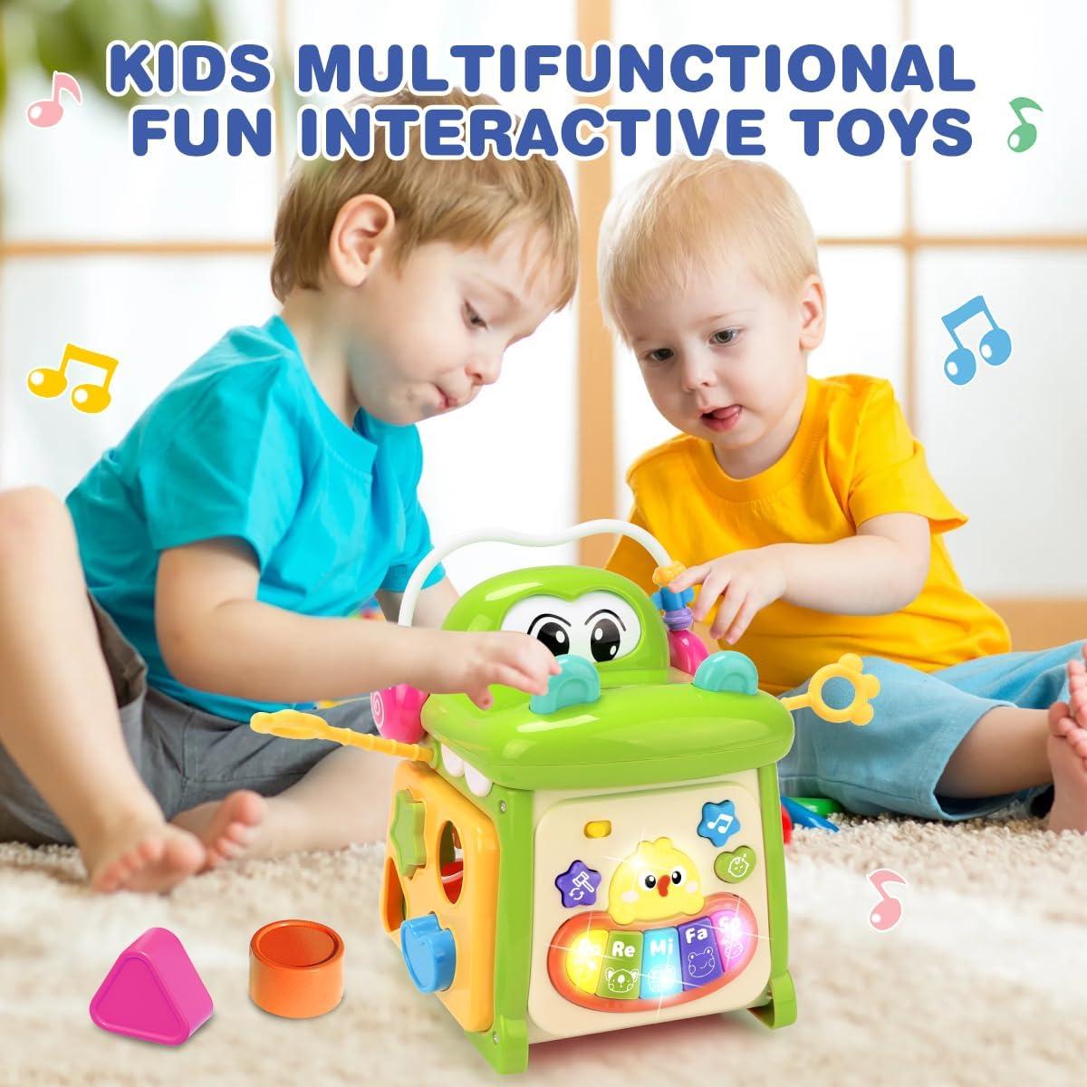 Cubo de Actividades 8 en 1 Qizebaby para Bebés 18+ Meses