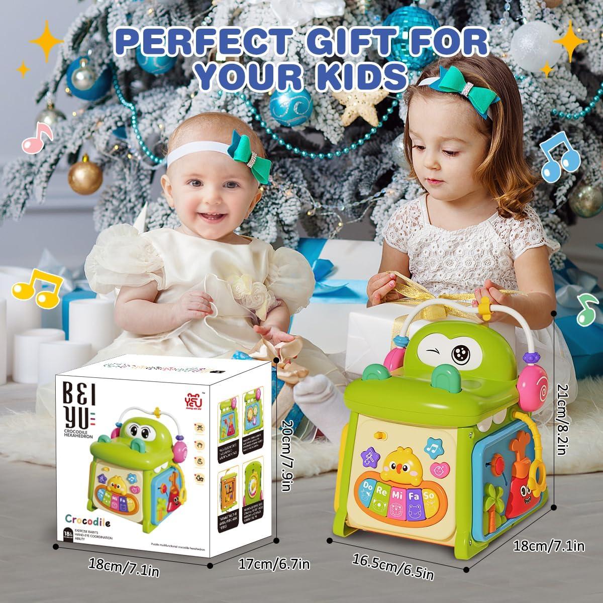 Cubo de Actividades 8 en 1 Qizebaby para Bebés 18+ Meses