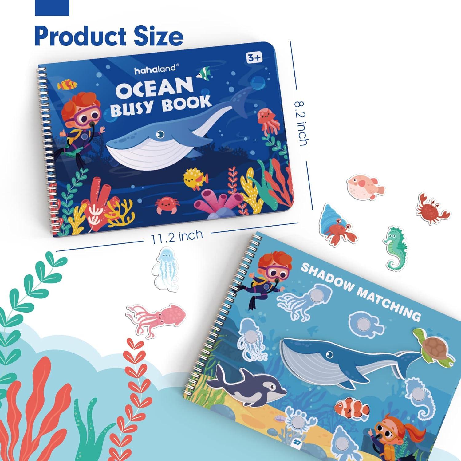 Libro Ocupado Temático Océano Hahaland 27 Páginas 15 Conceptos