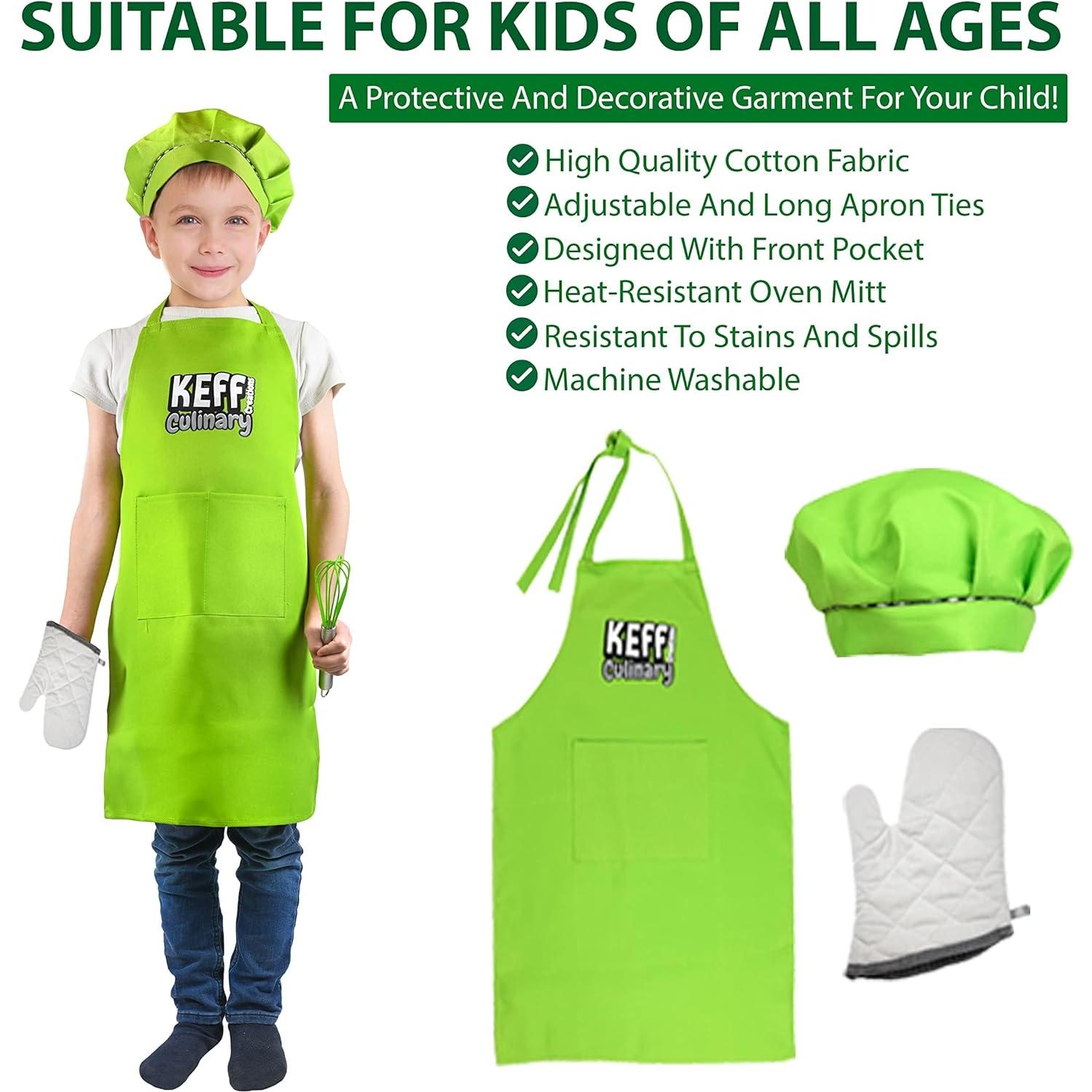 Conjunto de Cocina para Niños KEFF - Kit Verde Montessori