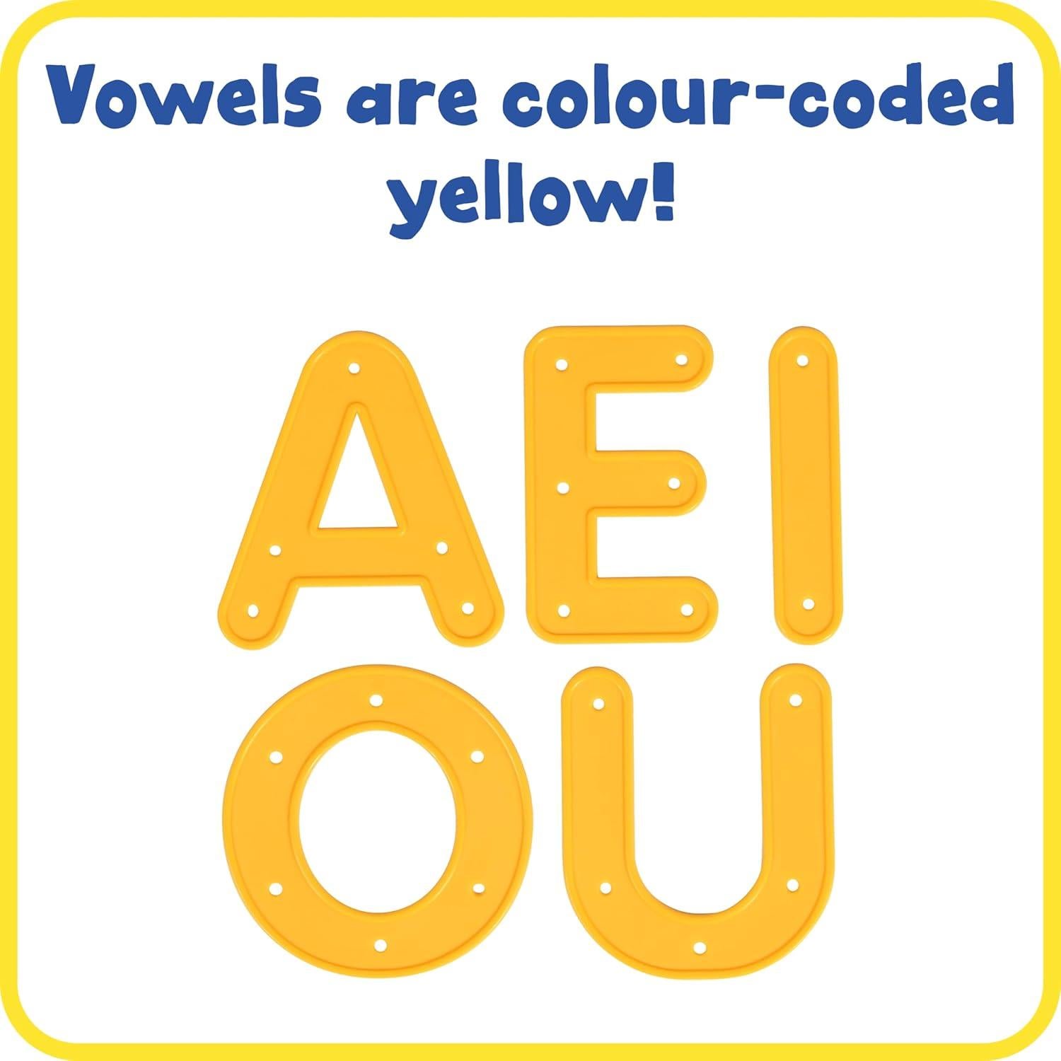 Juguete de Enhebrar Alfabeto Learning Advantage - 34 Piezas