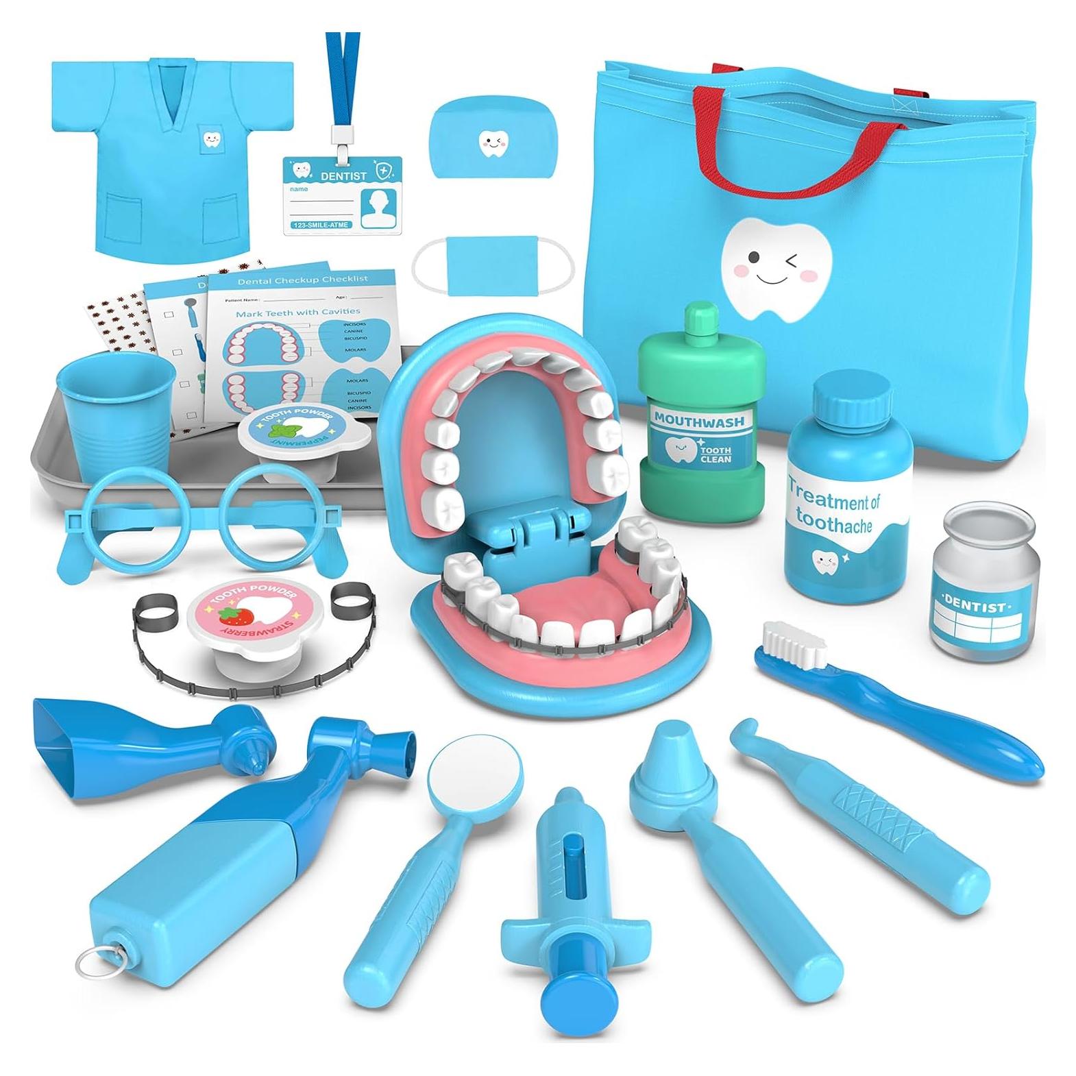 Juego de Dentista Trulloyoo para Niños 3 a 5 Años - Kit Educativo