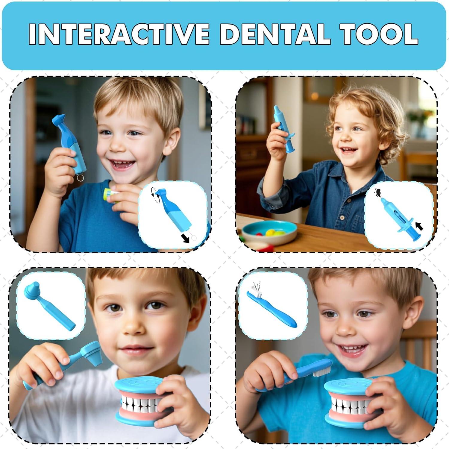 Juego de Dentista Trulloyoo para Niños 3 a 5 Años - Kit Educativo