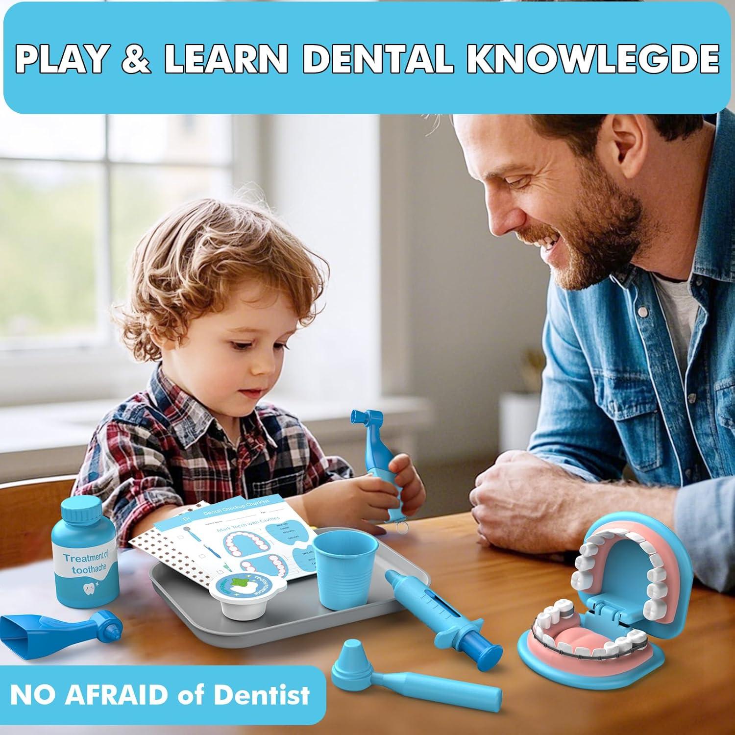 Juego de Dentista Trulloyoo para Niños 3 a 5 Años - Kit Educativo