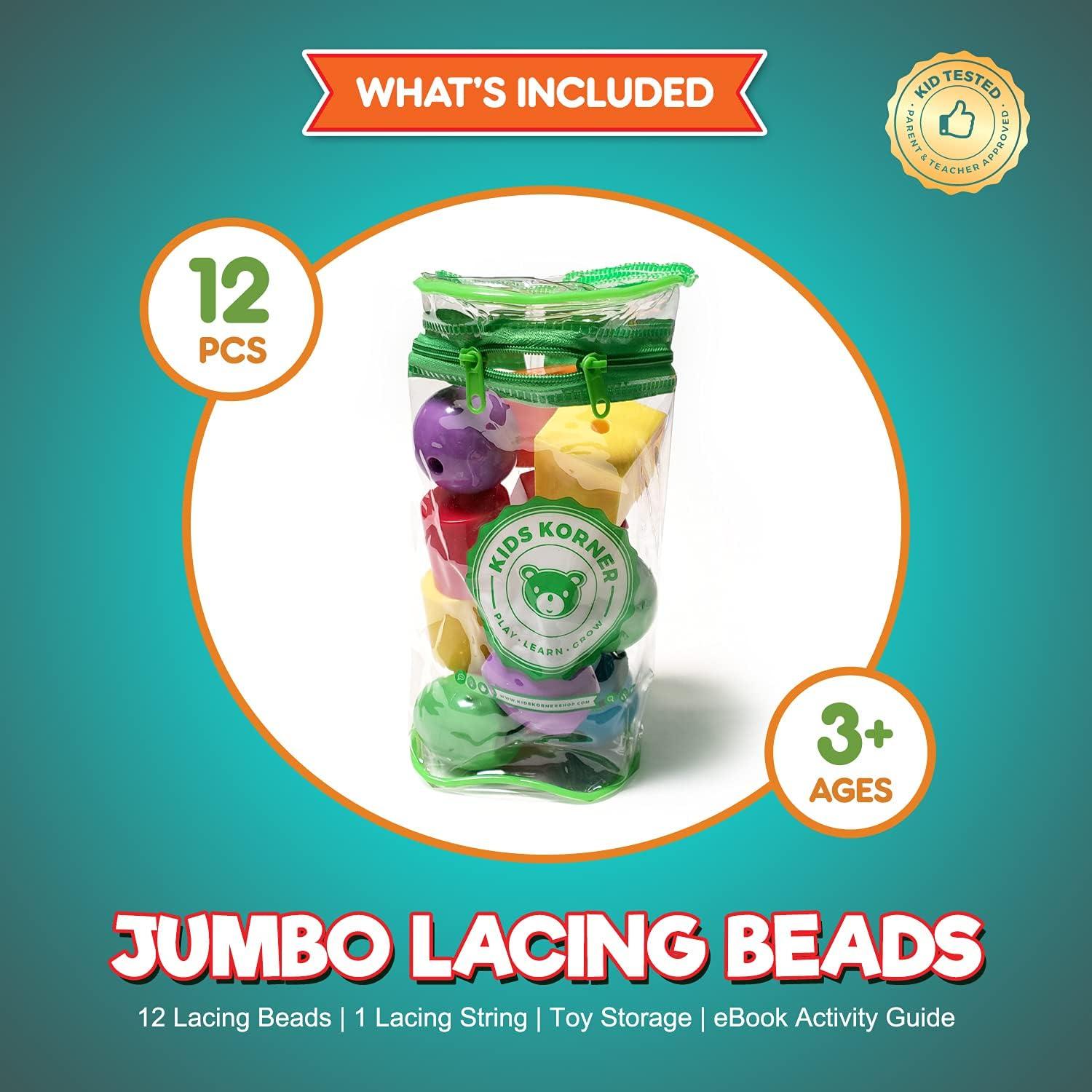 Juego de Bolas y Tuercas 2-en-1 Kids Korner - Juguete Educativo