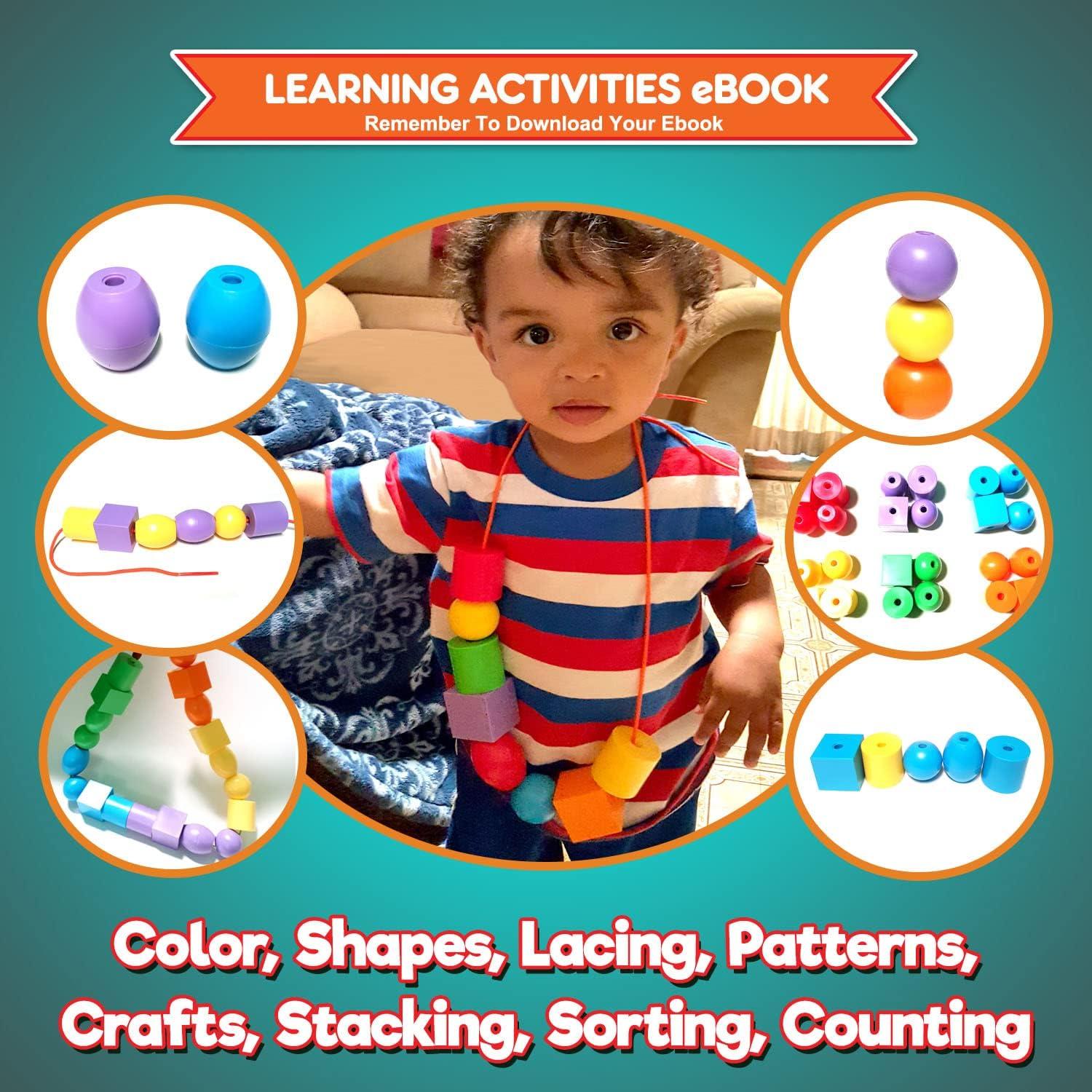 Juego de Bolas y Tuercas 2-en-1 Kids Korner - Juguete Educativo