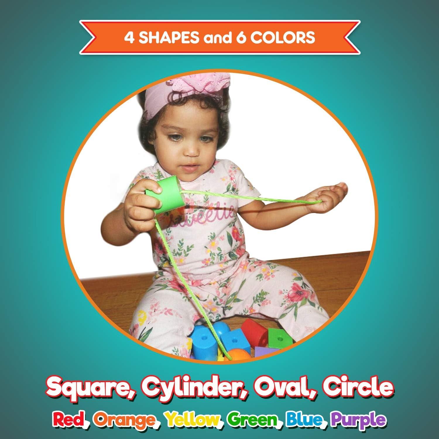 Juego de Bolas y Tuercas 2-en-1 Kids Korner - Juguete Educativo