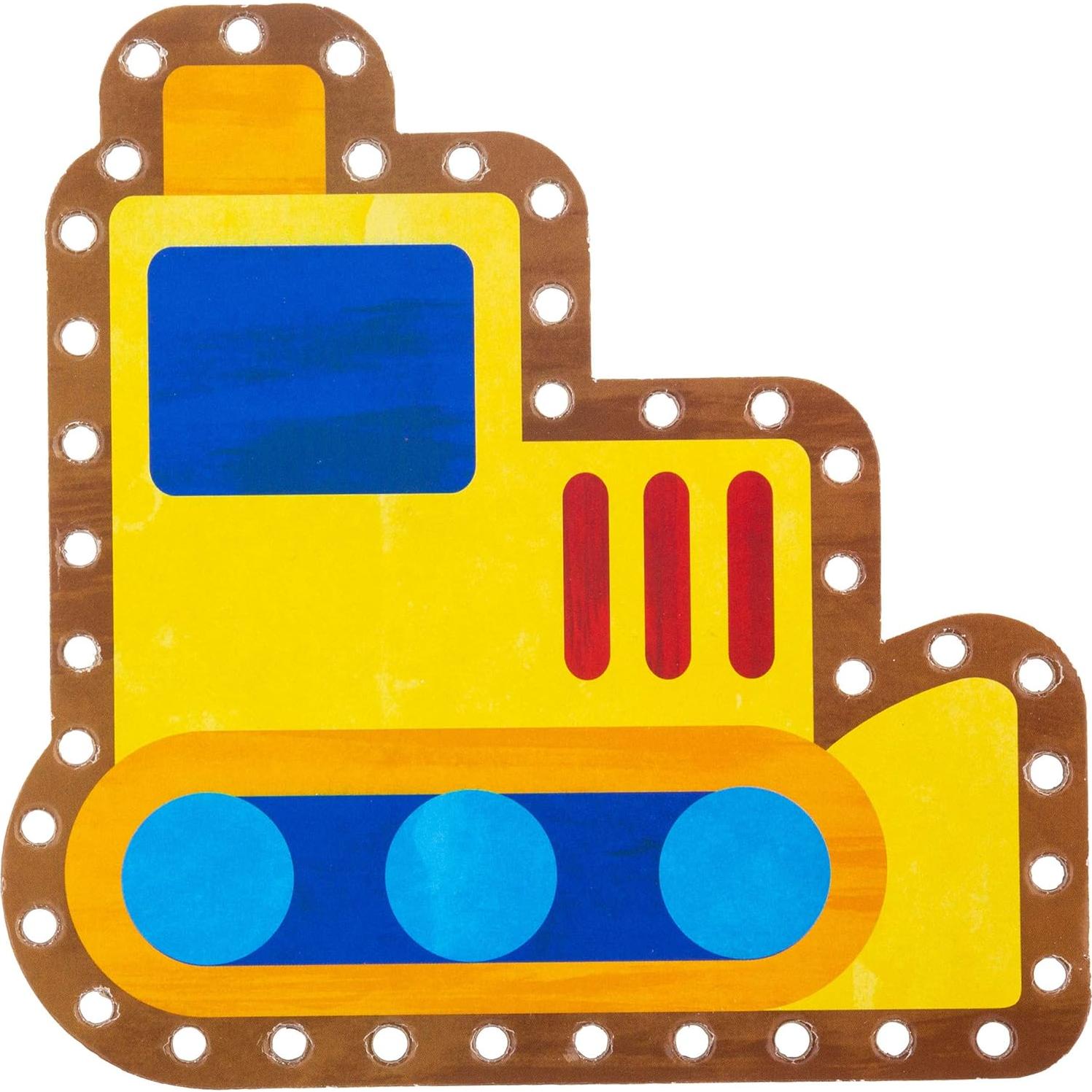 Tarjetas de Enhebrar Stephen Joseph Transporte - 5 Piezas