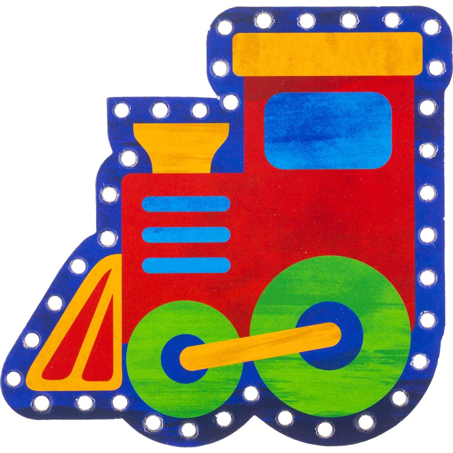 Tarjetas de Enhebrar Stephen Joseph Transporte - 5 Piezas