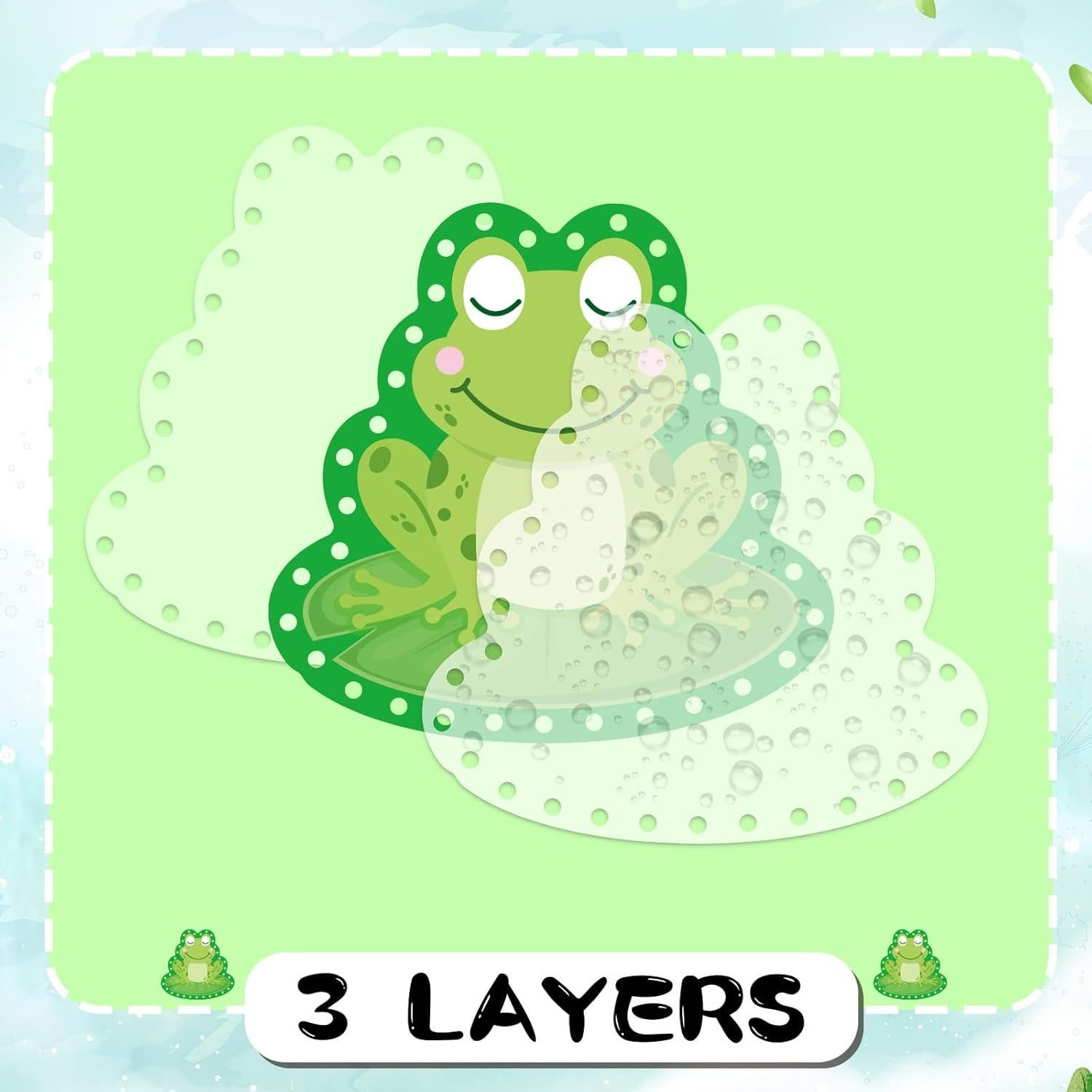 Kits de Costura de Primavera Omlisca 12 Tarjetas Coloridas